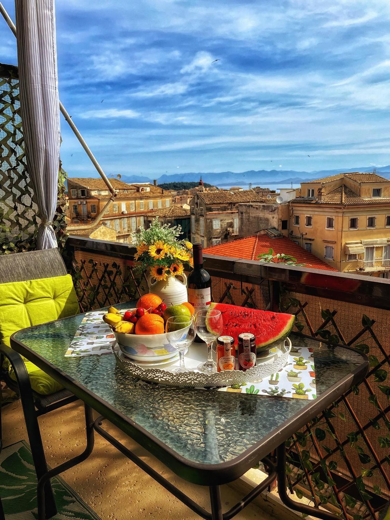 Corfu Panoramic View All The City 外观 照片
