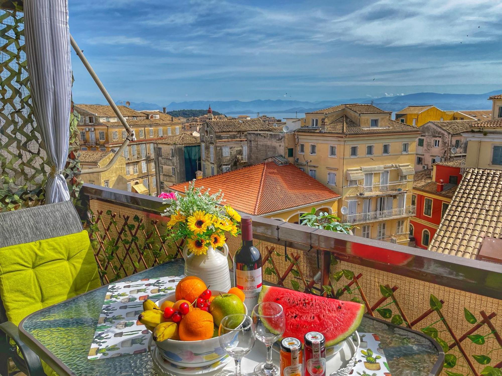 Corfu Panoramic View All The City 外观 照片
